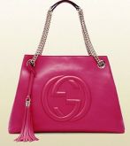 Bolsa de couro Gucci