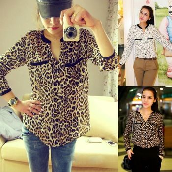 Camisa leopardo